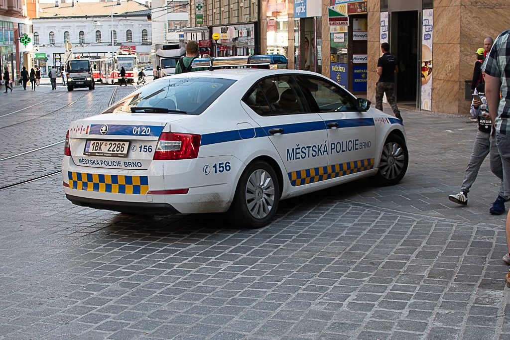 Police Focus on Unauthorized Driving in the Historic Center of Brno Police Focus on Unauthorized Driving in the Historic Center of Brno