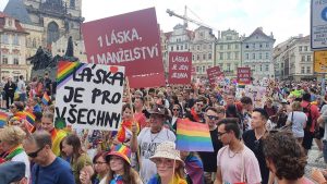 Prague Pride Sees Historic Attendance of 60,000 For Saturday Parade