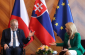 Caputova and Zeman Hail Close Czech-Slovak Bonds On Zeman’s Last Foreign Trip As President